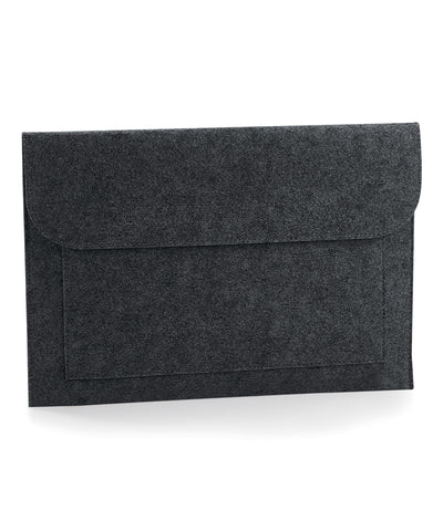 Felt laptop/document slip | charcoal melange
