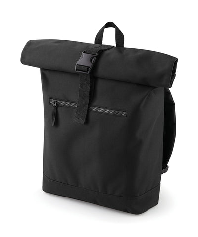 Roll-top backpack | black