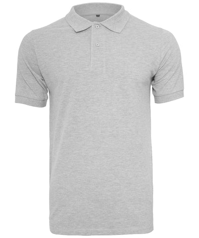 Piqu polo shirt | heather grey