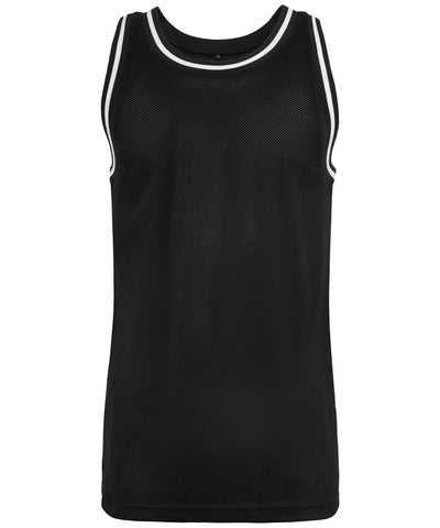 Mesh tank top | black/white