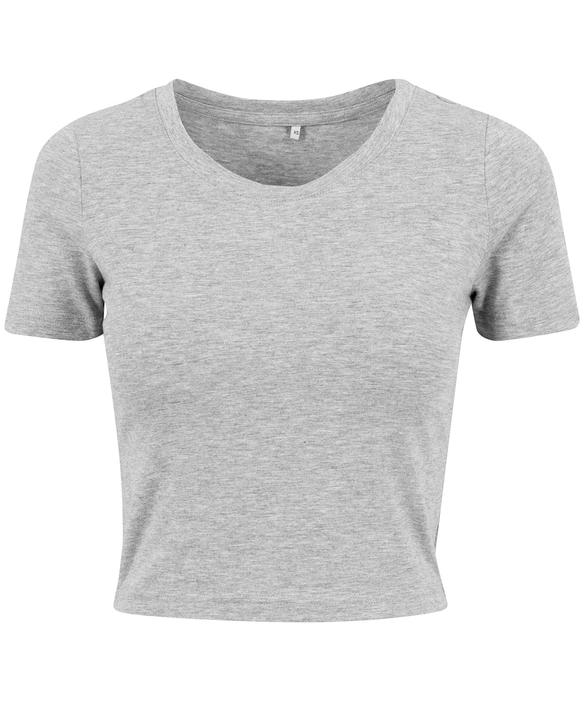 Womens cropped tee | grey
