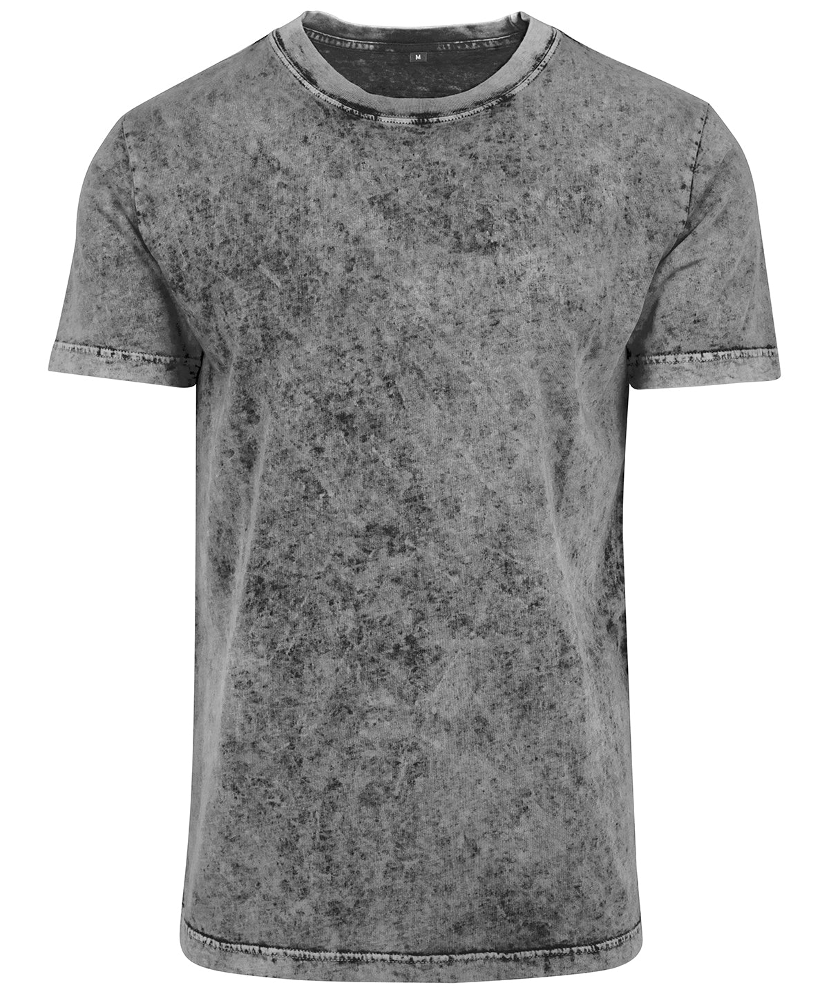 Acid washed tee | grey/black