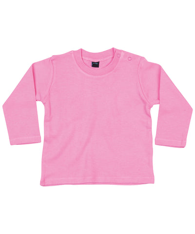 Baby long sleeve T | bubblegum pink