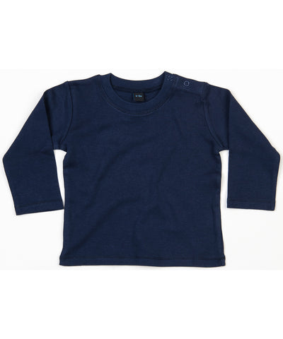 Baby long sleeve T | nautical navy