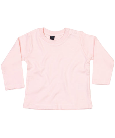 Baby long sleeve T | powder pink