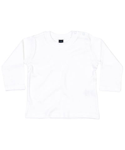 Baby long sleeve T | white