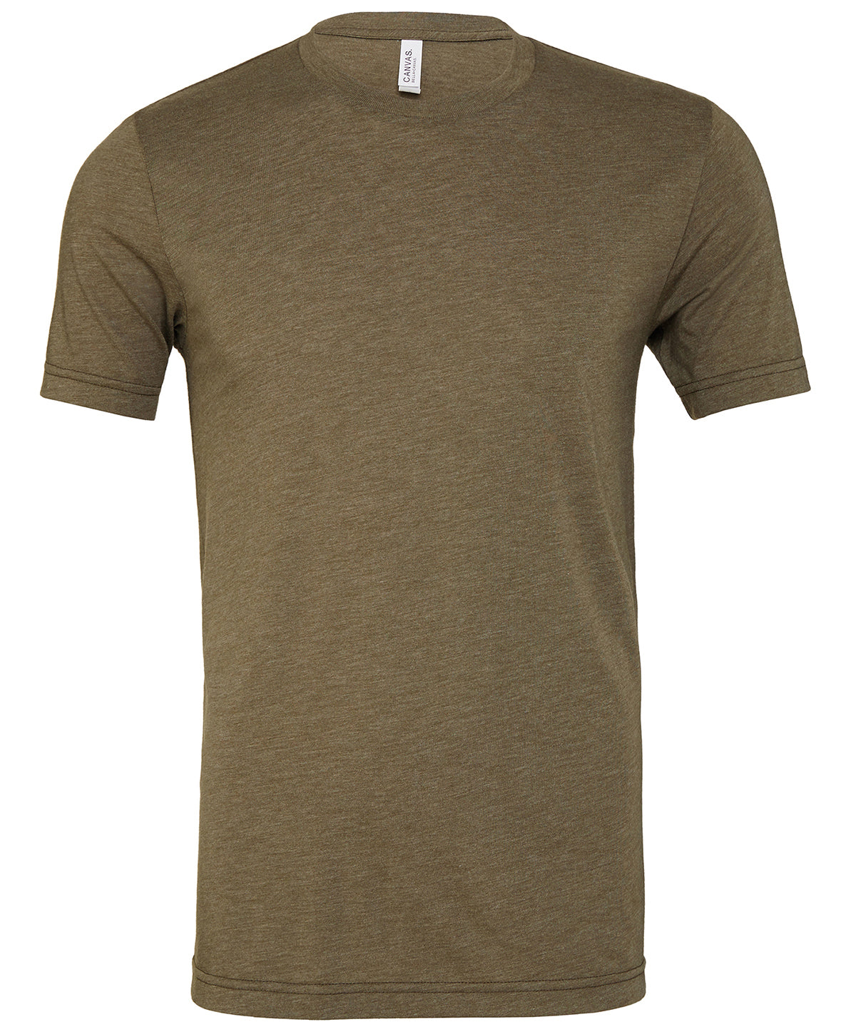 Unisex triblend crew neck t-shirt | olive triblend