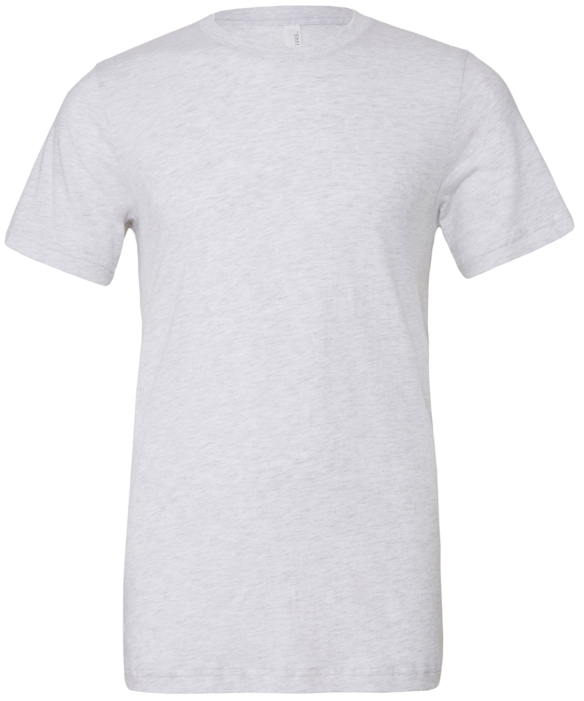 Unisex triblend crew neck t-shirt | white fleck triblend