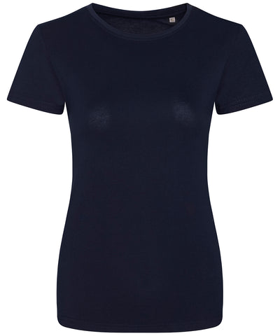 Womens Cascade organic tee | navy