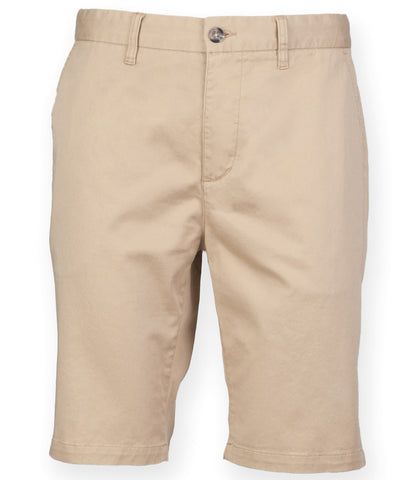 Stretch chino shorts | stone
