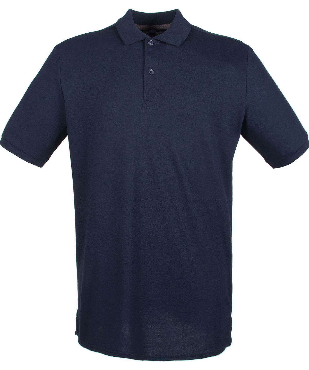 Micro-fine piqu polo shirt | Oxford Navy