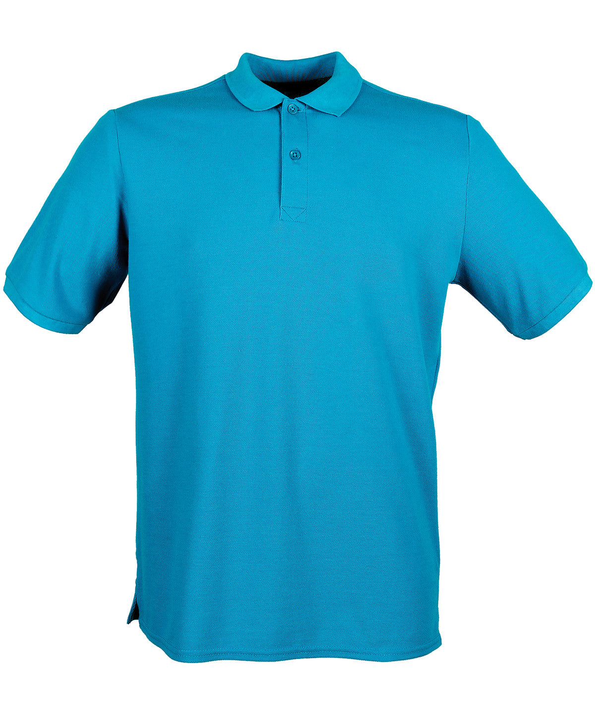 Micro-fine piqu polo shirt | Sapphire Blue