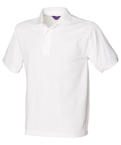 65/35 Classic piqu polo shirt | white