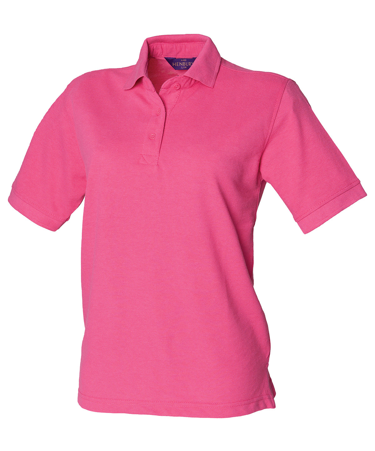 Womens 65/35 polo shirt | fuchsia
