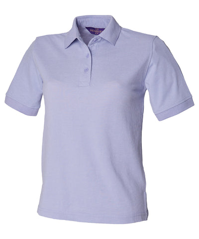 Womens 65/35 polo shirt | lavender