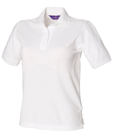 Womens 65/35 polo shirt | White