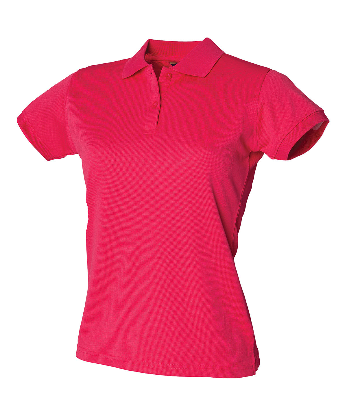 Womens Coolplus® polo shirt | bright pink