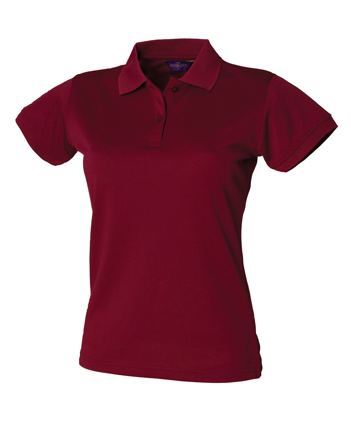 Womens Coolplus® polo shirt | burgundy