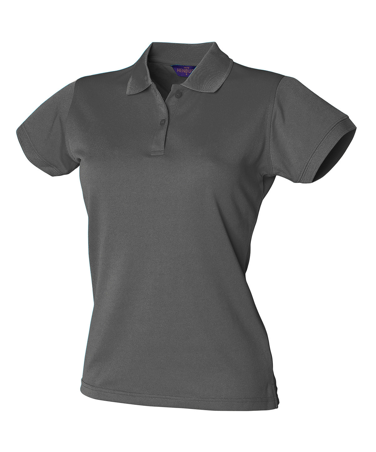 Womens Coolplus® polo shirt | charcoal grey