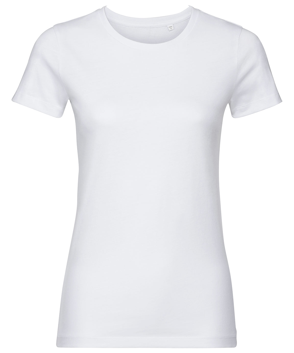 Womens pure organic tee | white