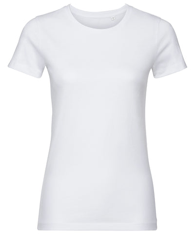 Womens pure organic tee | white