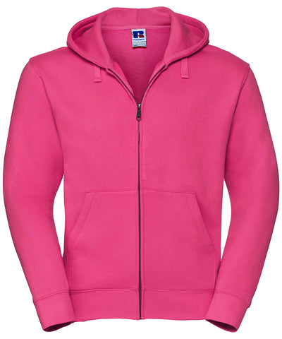 Authentic zipped hooded sweat | fuchsia