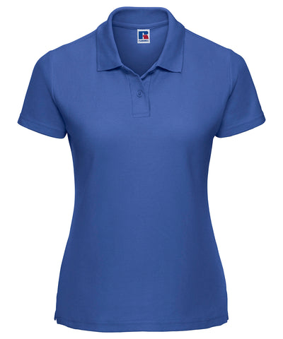 Womens classic polycotton polo | bright royal