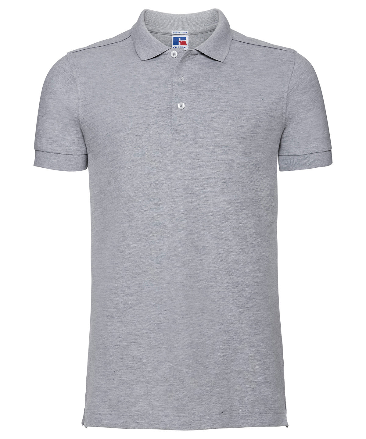 Stretch polo | light oxford
