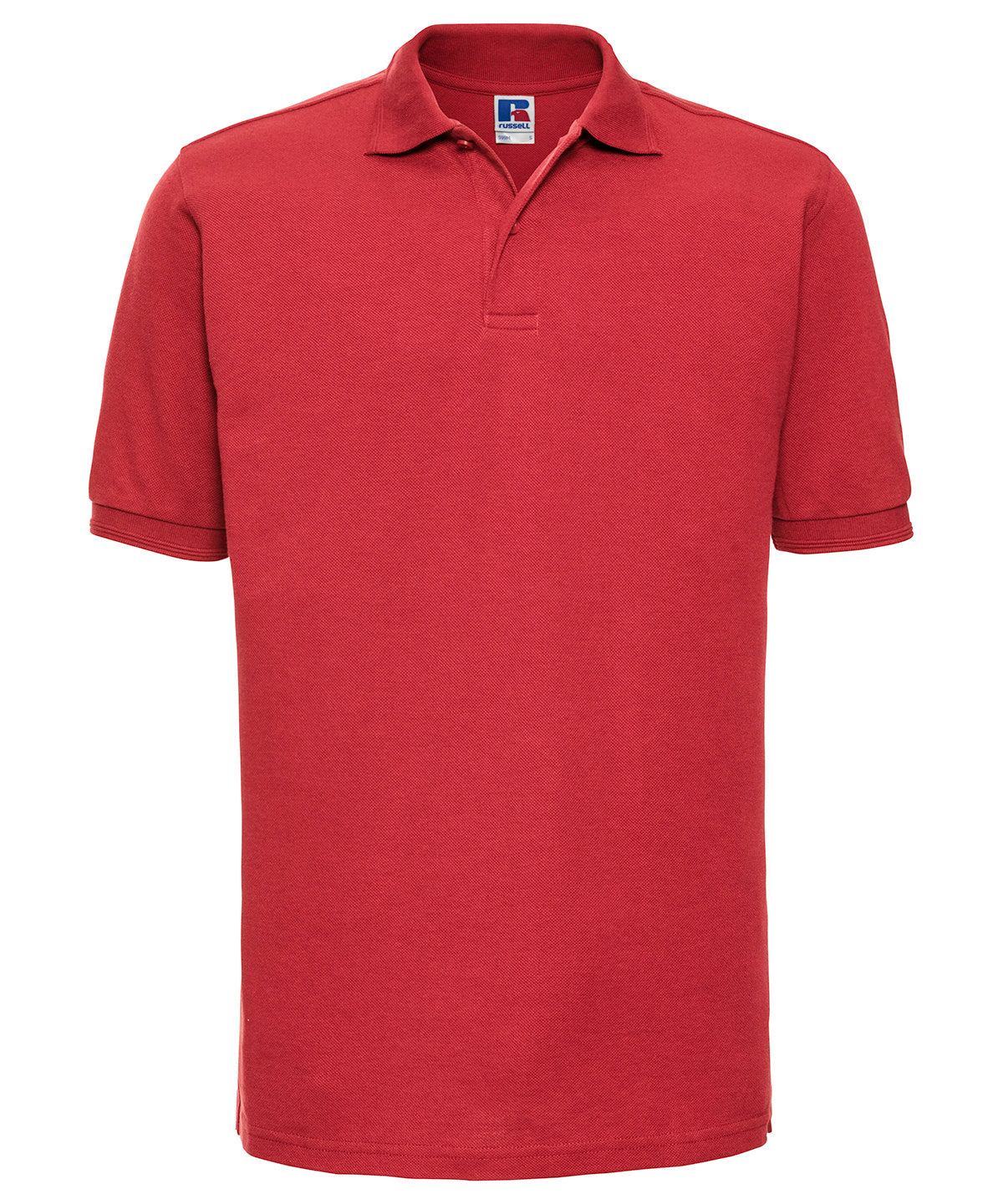 Hard-wearing 60C wash polo | bright red
