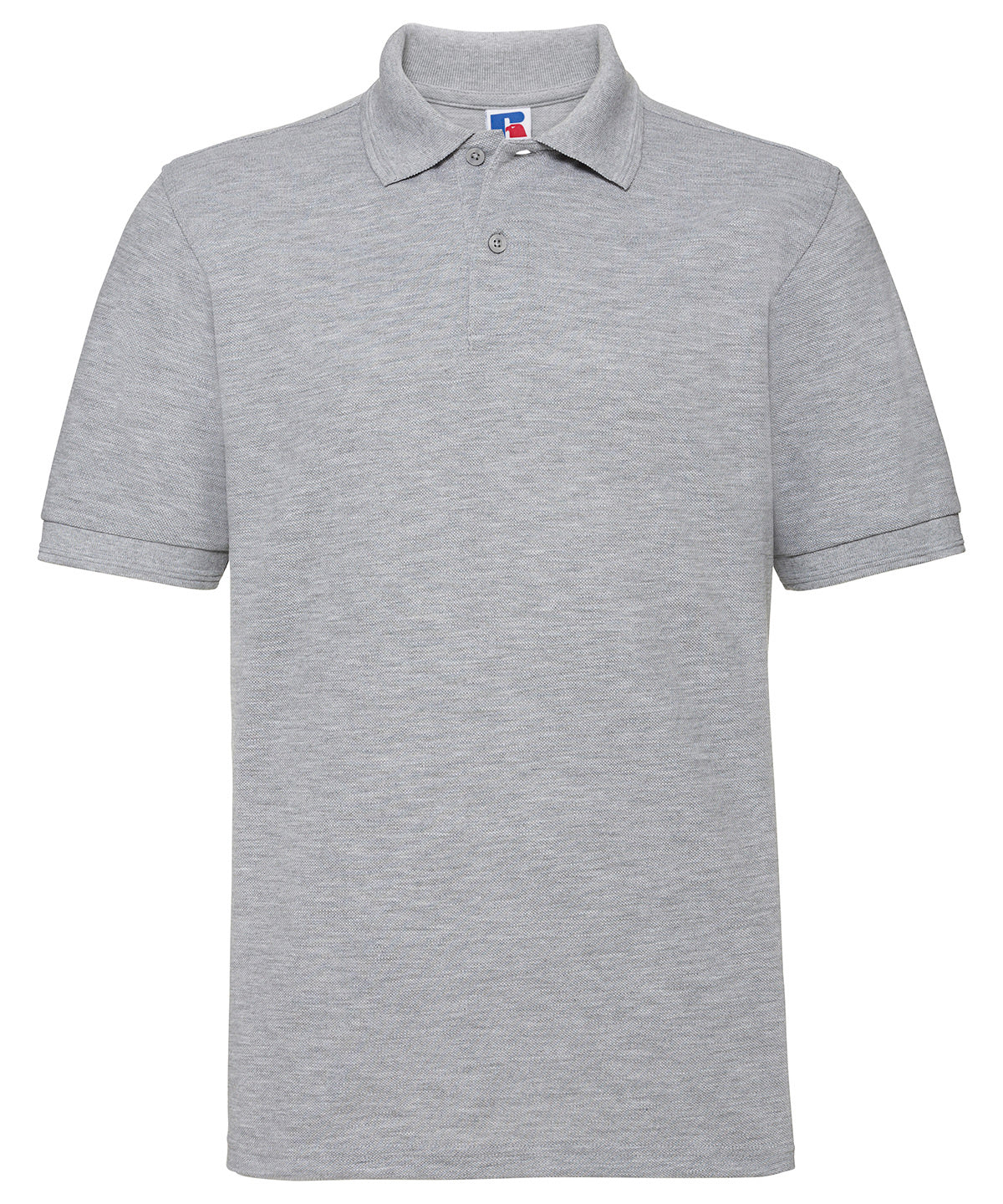 Hard-wearing 60C wash polo | light oxford