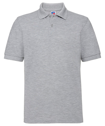 Hard-wearing 60C wash polo | light oxford