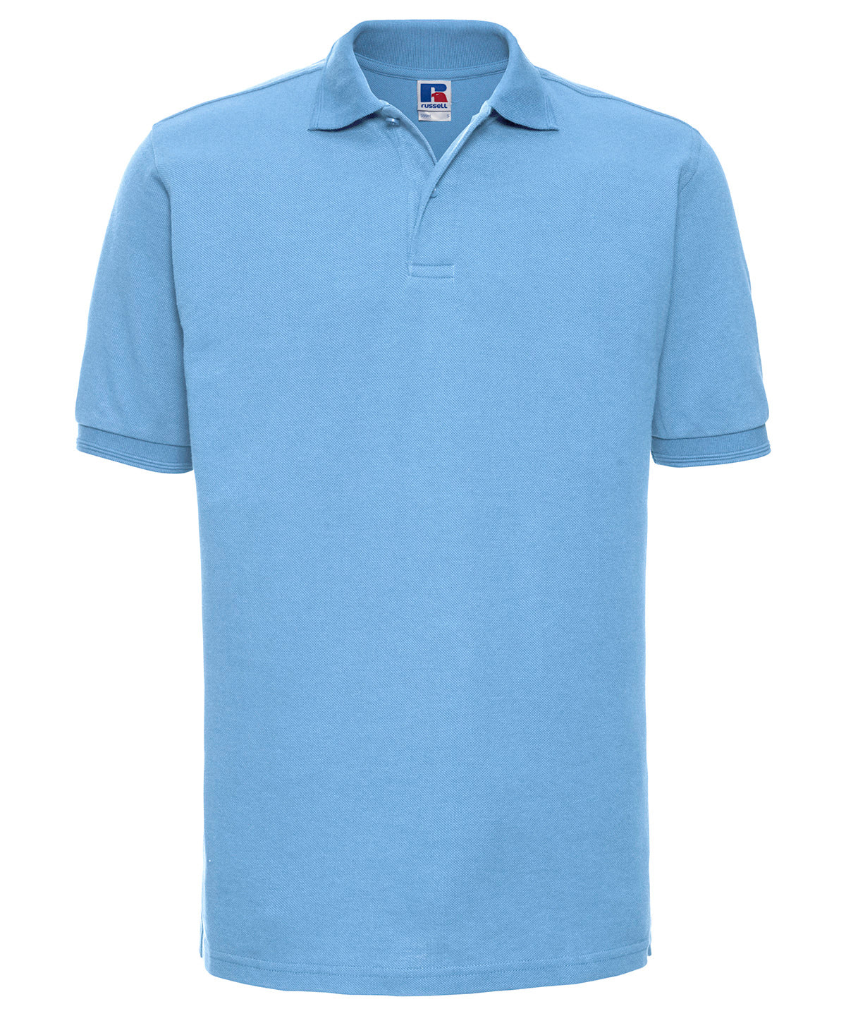 Hard-wearing 60C wash polo | sky