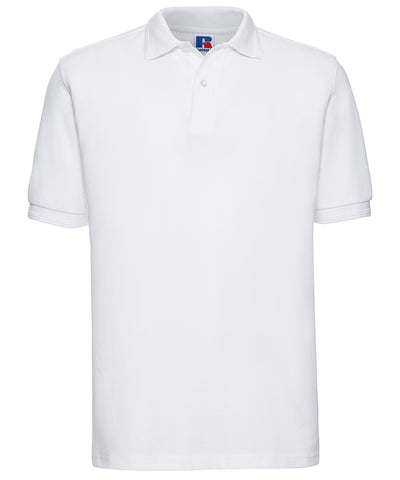Hard-wearing 60C wash polo | white