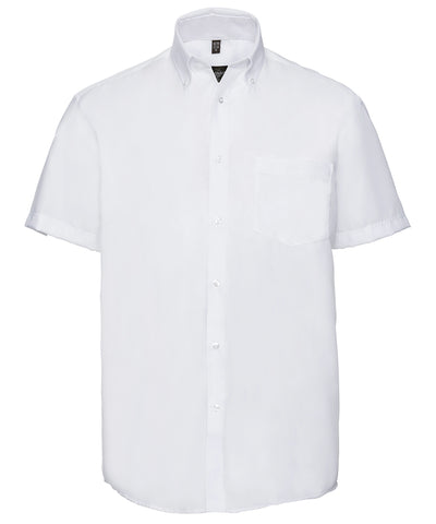 Short sleeve ultimate non-iron shirt | White