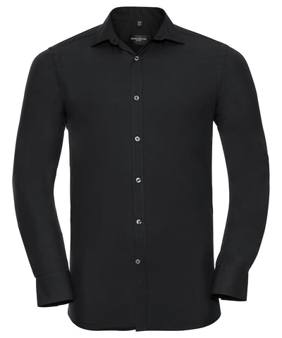 Long sleeve ultimate stretch shirt | black