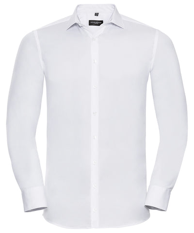 Long sleeve ultimate stretch shirt | white