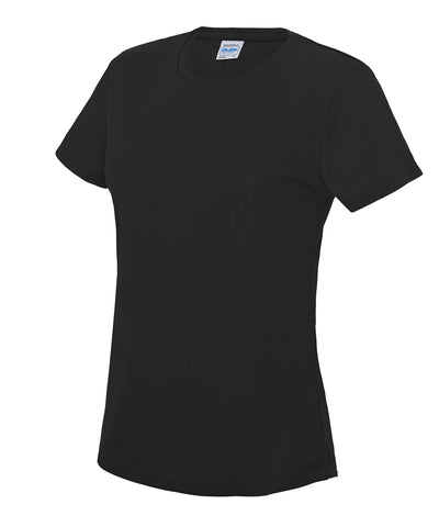 Womens cool T | jet black