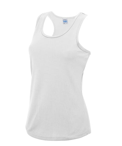 Womens cool vest | arctic white