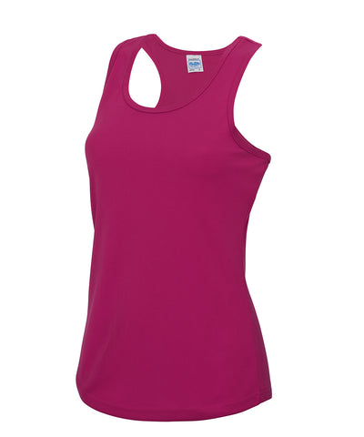 Womens cool vest | hot pink
