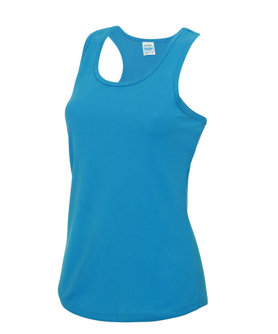 Womens cool vest | sapphire blue