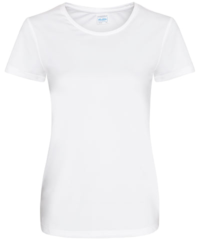 Womens cool smooth T | arctic white