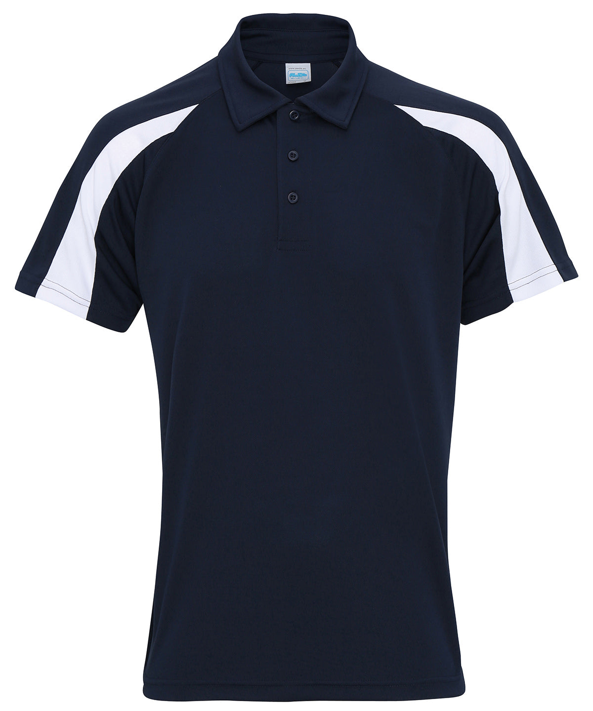 Contrast cool polo | french navy/arctic white