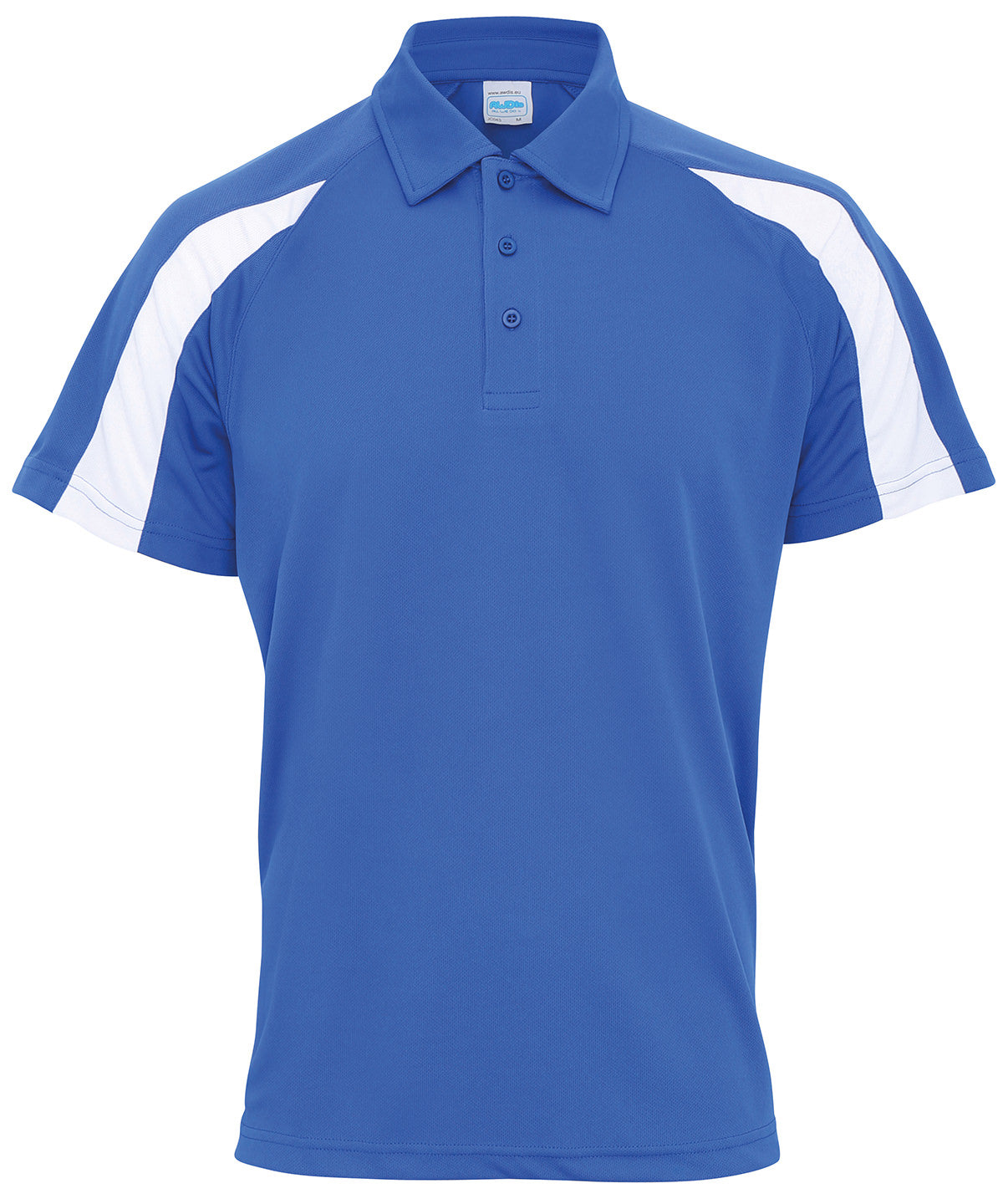 Contrast cool polo | royal blue/arctic white