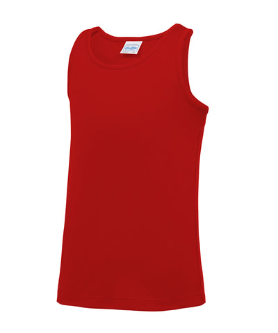 Kids cool vest | fire red