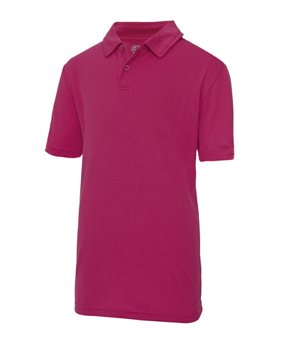 Kids cool polo | hot pink