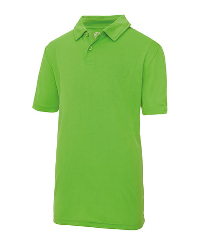 Kids cool polo | lime green