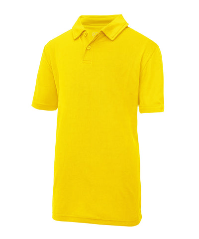 Kids cool polo | sun yellow