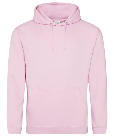 College hoodie | baby pink