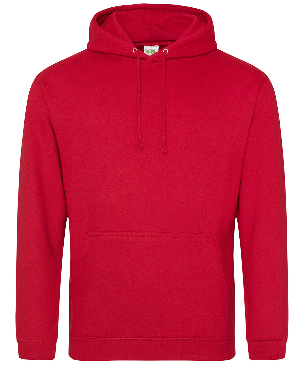 College hoodie | fire red