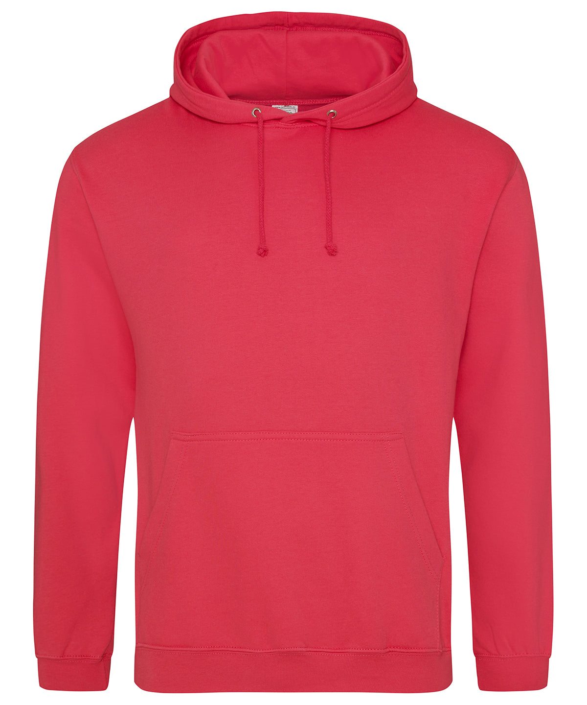 College hoodie | lipstick pink